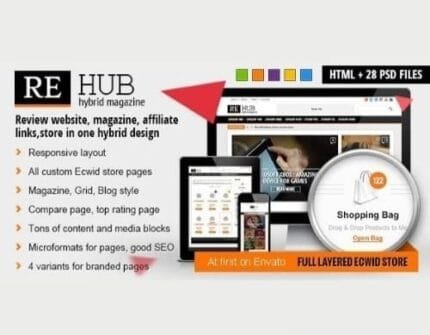 REHub v19.9.3 – Price Comparison, Multi Vendor Marketplace