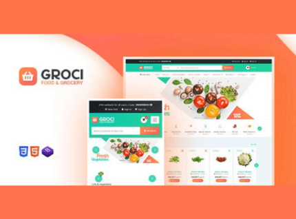 Groci v2.2.3 – Organic Food and Grocery Market WordPress Theme