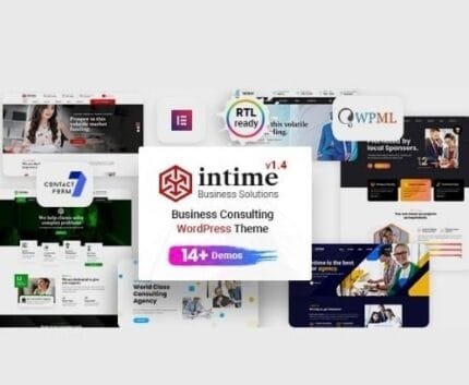 Intime v1.4 – Business Consulting WordPress Theme