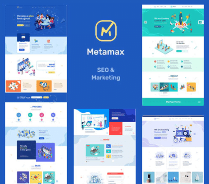 MetaMax 1.0.6 – SEO and Marketing WordPress Theme