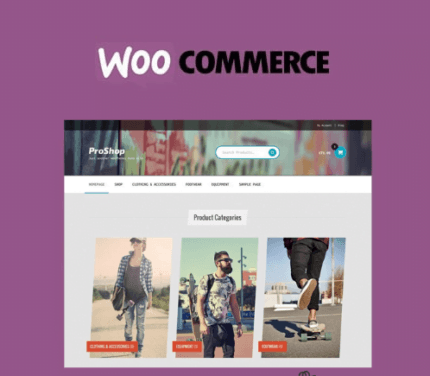 Proshop Storefront WooCommerce Theme