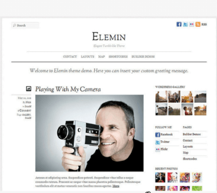 Elemin Premium WordPress Theme