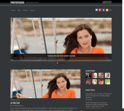 Phototouch Premium WordPress Theme
