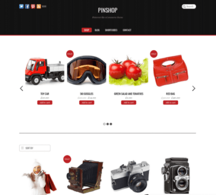 Pinshop Premium WooCommerce Theme