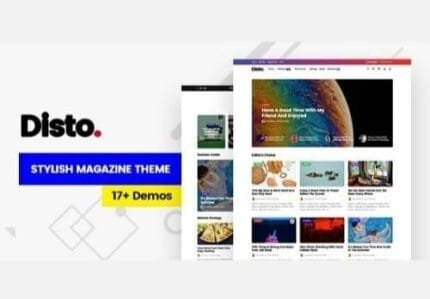 Disto v1.8 – WordPress Blog Magazine Theme