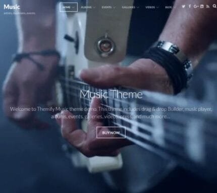 Themify – Music Premium WordPress Theme v7.8.2