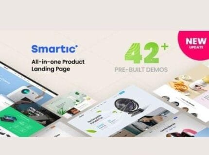 Smartic v2.0.4 – Product Landing Page WooCommerce Theme