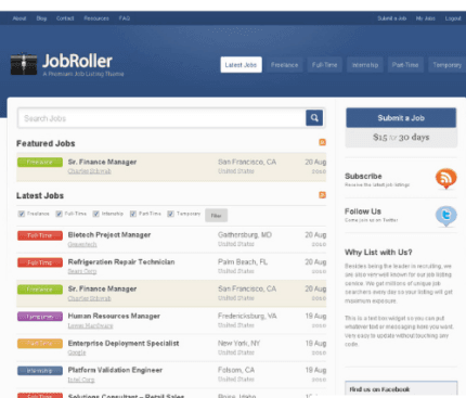 JobRoller Premium WordPress Theme