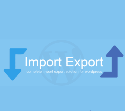 WP Import Export