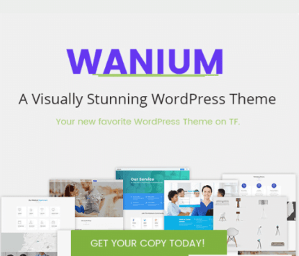 Wanium 1.7.5 – A Elegant Multi-Concept Theme