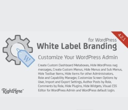 White Label Branding for WordPress